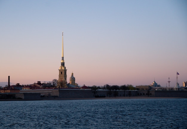 Peter and Paul Cathedral in Saint Petersburg, Russia