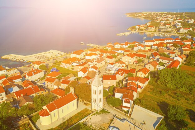 Petrcane village Croatia