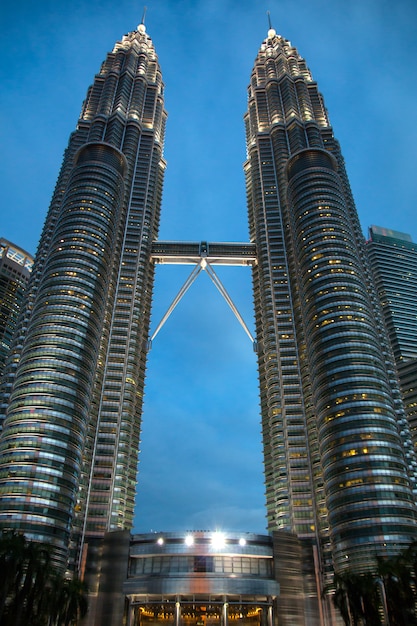 Petronas Twin Towers in Kuala Lumpur