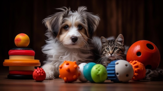 Pets and Their Favorite Toys