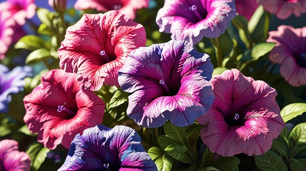 Photo petunia perfection adding vibrant petunia blooms to your garden