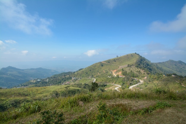 Pha Tung Mountain  Chiang Rai  Thailand