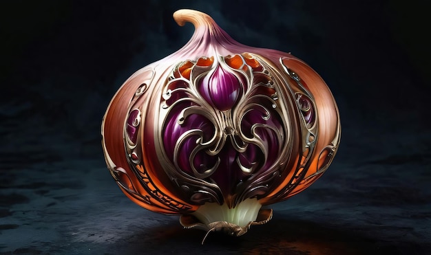 Phantom onion ultra detailed hyperrealism epic baroque opulent majestic