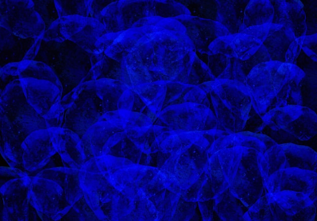 Photo abstract brush dark blue background