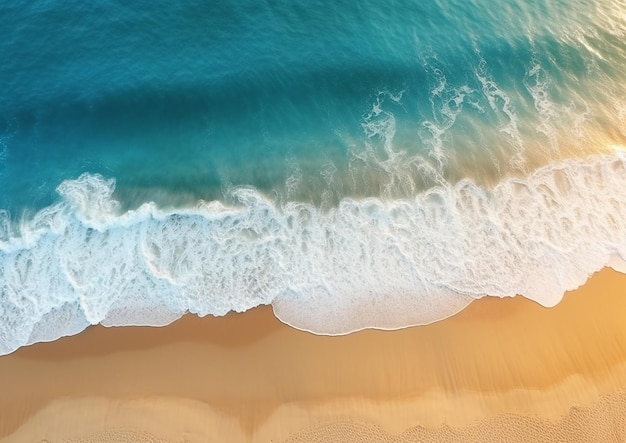 photo aerial view of beautiful beach Background