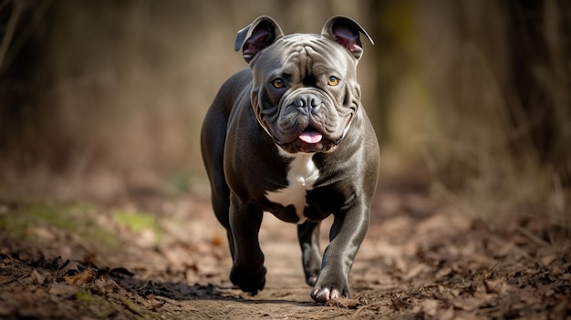 Photo of the American bully