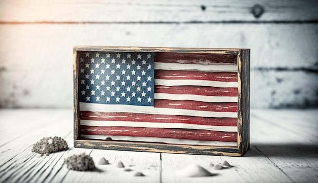 photo american flag background for independence day memorial day flag day and labor day