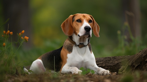 Photo of American foxhound Dog