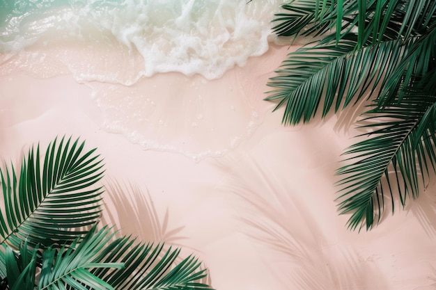 photo of beach holiday mockup background