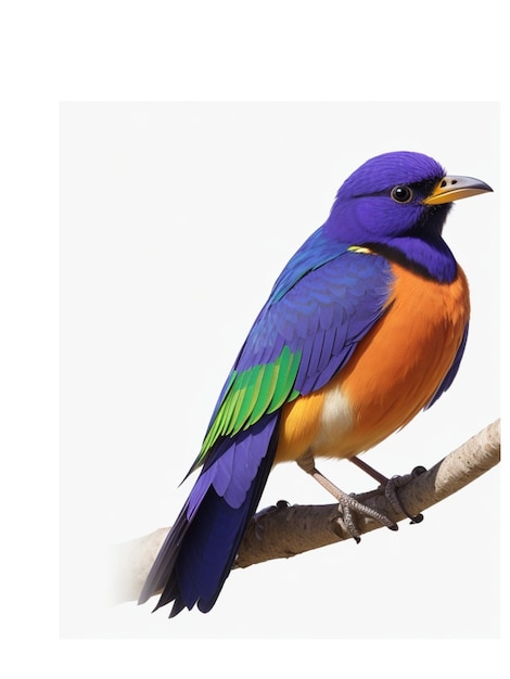 Photo beautiful bird ai generator