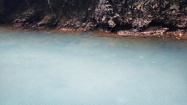 Photo of a beautiful lake at a tourist spot