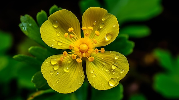 Photo of beautiful Marsh Marigold flower isolated on white background