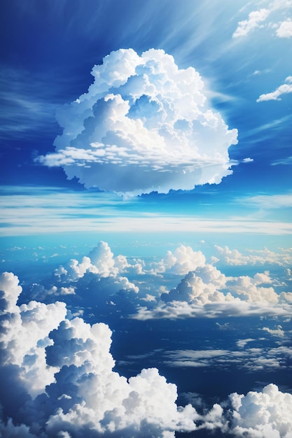 Photo of beautiful sky with clouds