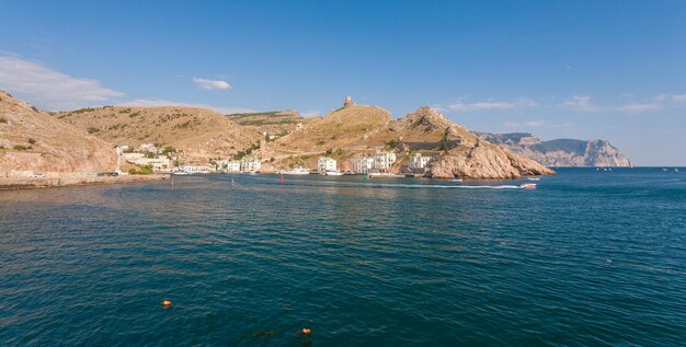 Photo of Black sea near Balaklava Ukraine