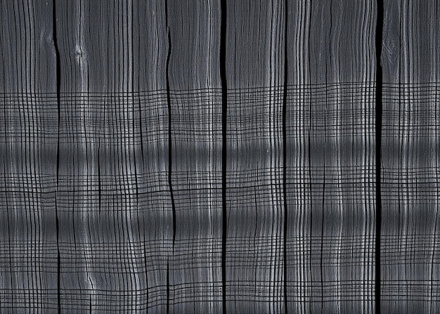 Photo of black weathered wood texture