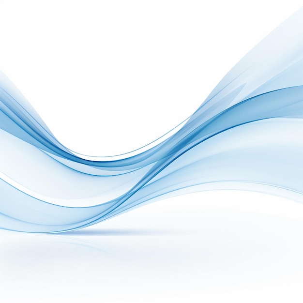 Photo of blue waves backgroundblue waves background for design AI Gnerated