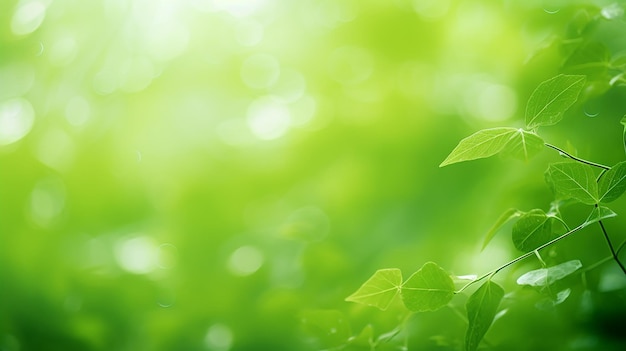 Photo blur natural green abstract background