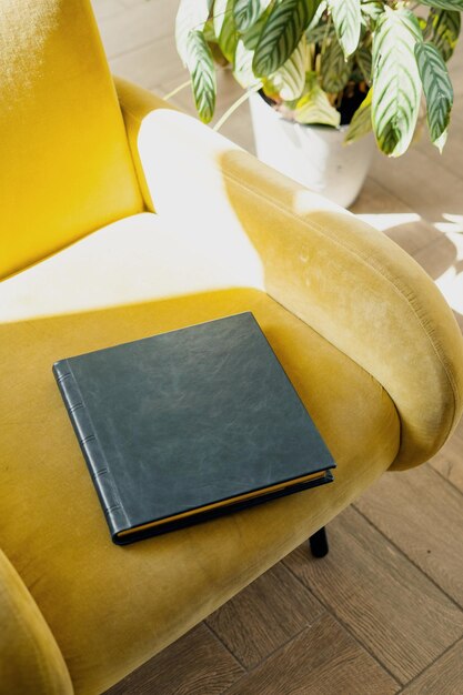 Photo books made of genuine leather cover for storing photos Stylish diaries for entries