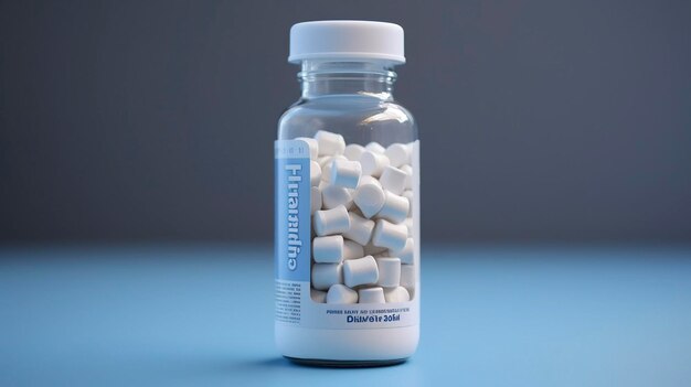 photo of a bottle of calcium supplements for bone health