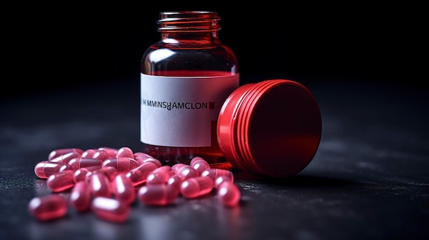 photo of a bottle of magnesium supplements for muscle health