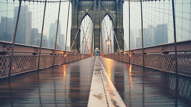 photo of bridge and buildings