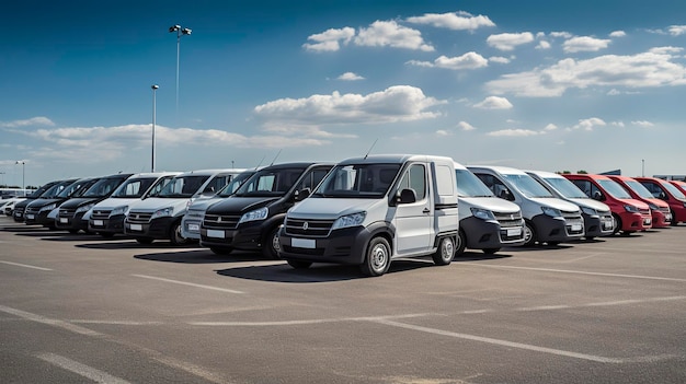 A Photo of a Car Rental Commercial Vehicles