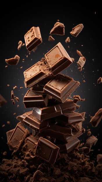 a photo of chocolate