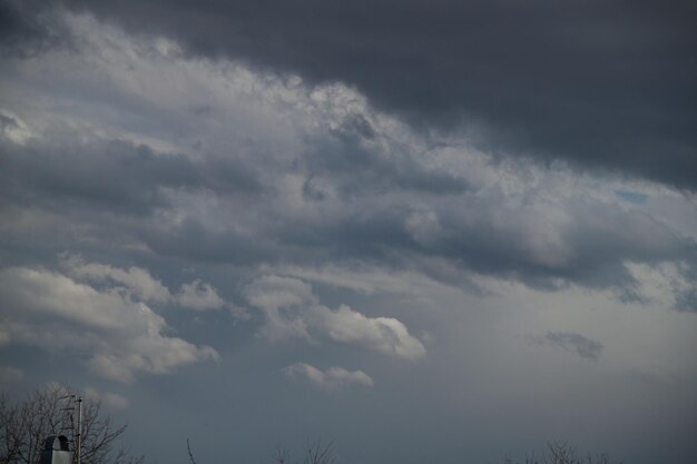 A photo of a cloudy sky Sky background natural clouds