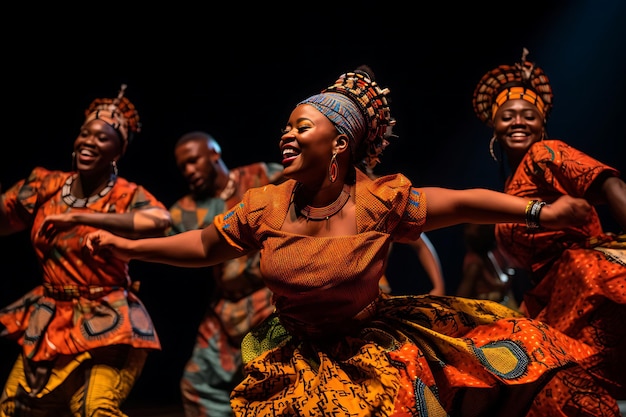 Photo photo of cultural dance performance on stage