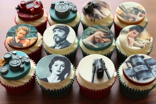 photo cupcakes