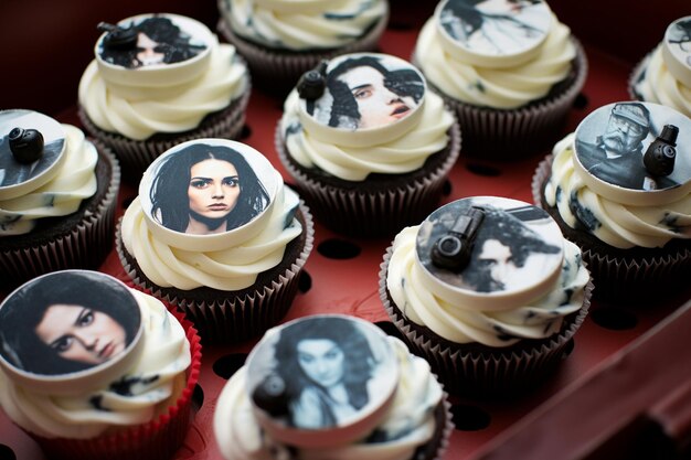 photo cupcakes