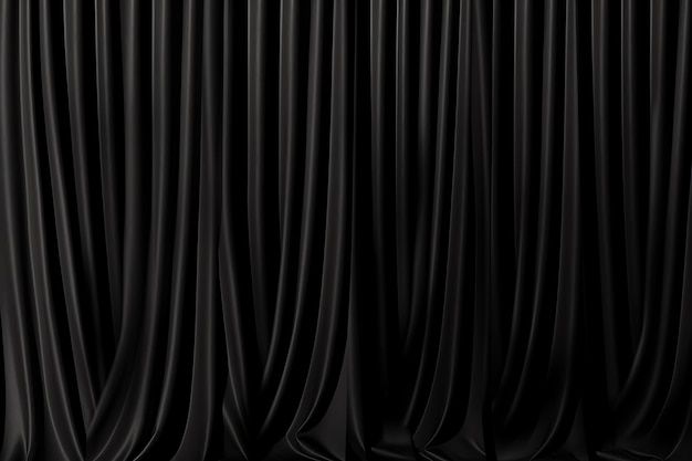 Photo a curtains background