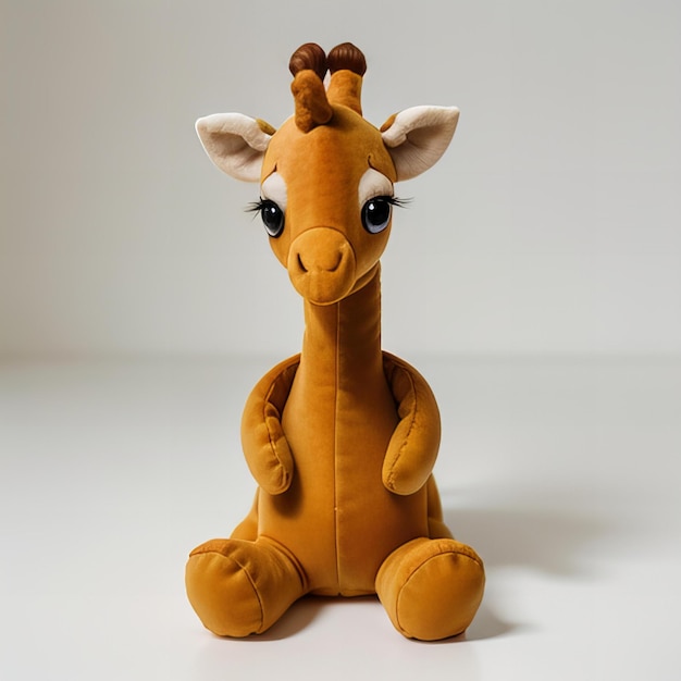 Photo Cute giraffe plush toy high quality