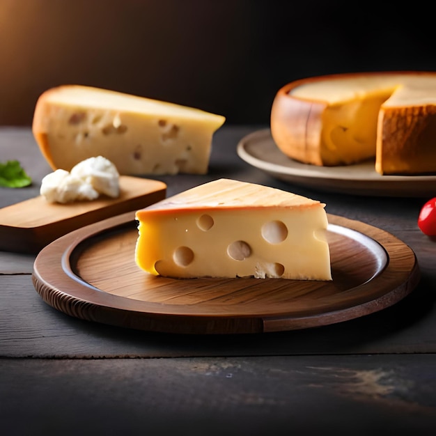 photo of delicious cheese slice