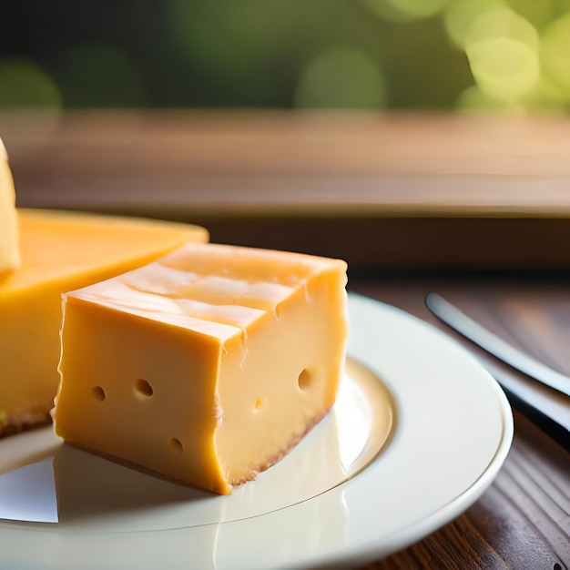 photo of delicious cheese slice