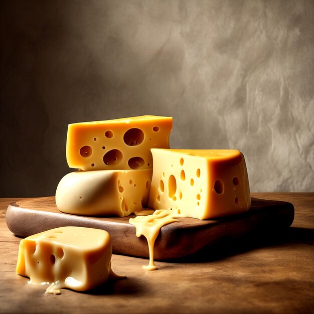 Photo delicious pieces of cheese piecesofcheese 25