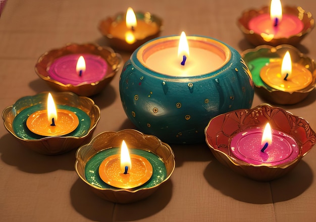 Photo diwali festival of lights tradition