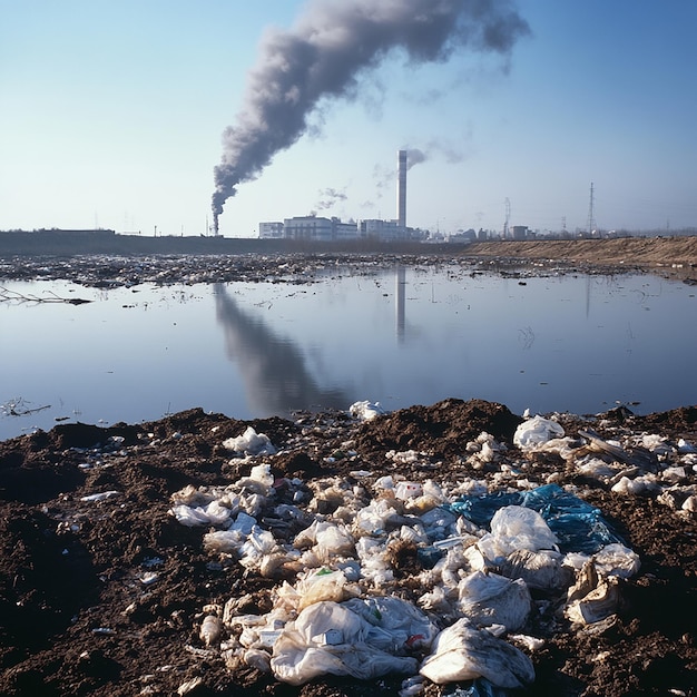 Photo of environment pollution