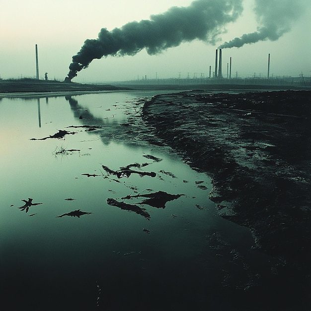 Photo photo of environment pollution