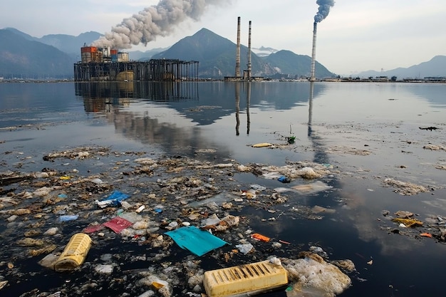 Photo of environment pollution