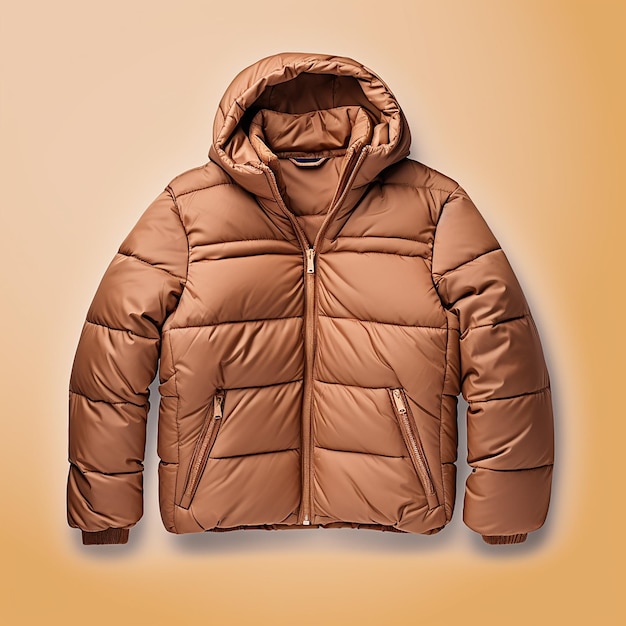 Photo a photo of a fashionable winter puffer jacket