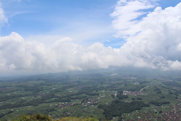 photo from the top of the mountain with friends