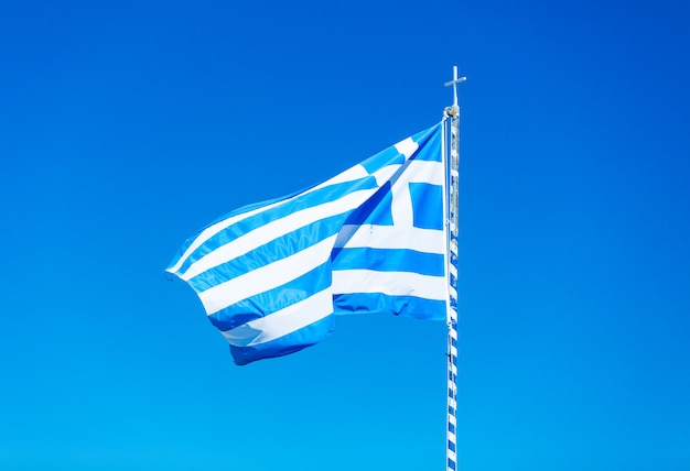 photo of the greek flag