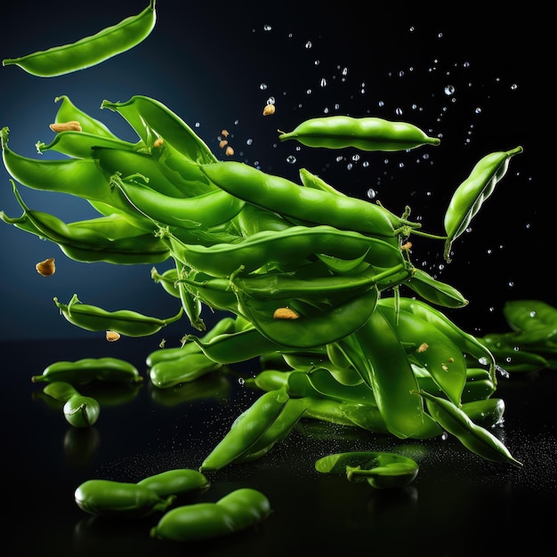 a photo of green beans