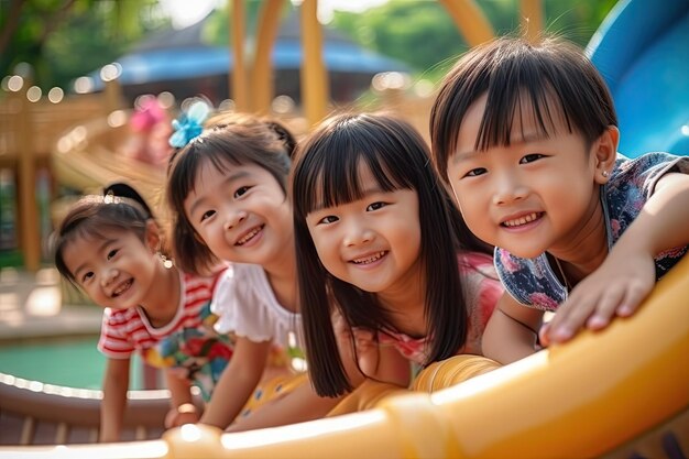 a photo of Happy Children's Day celebrated