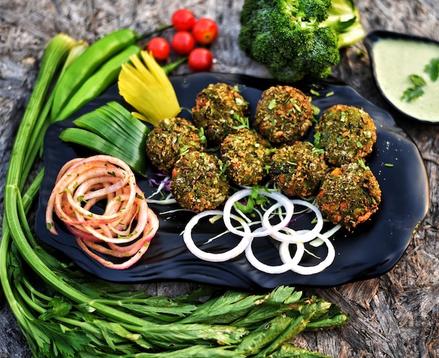 Photo photo of hara bhara kebab