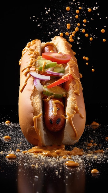 a photo of hot dog