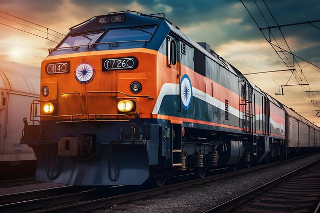 Photo of Indian Railway Stations India Republic Day Theme