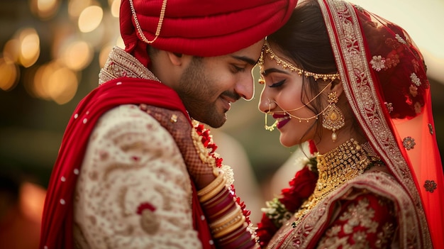 Photo of indian wedding couple photography