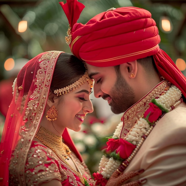 Photo of indian wedding couple photography